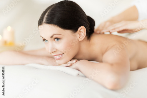 woman in spa