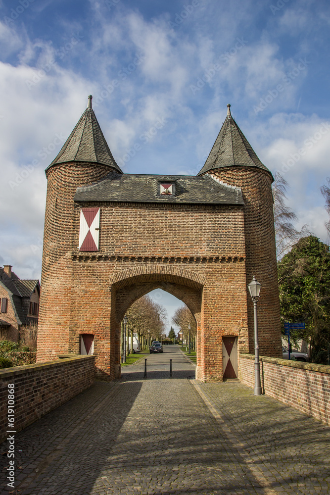 Fototapeta premium Klever tor in the old roman city of Xanten