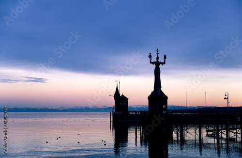 Hafen in Konstanz - Bodensee - Deutschland