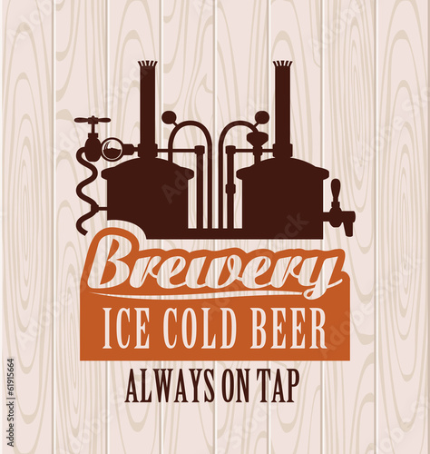 banner with picture of the brewery