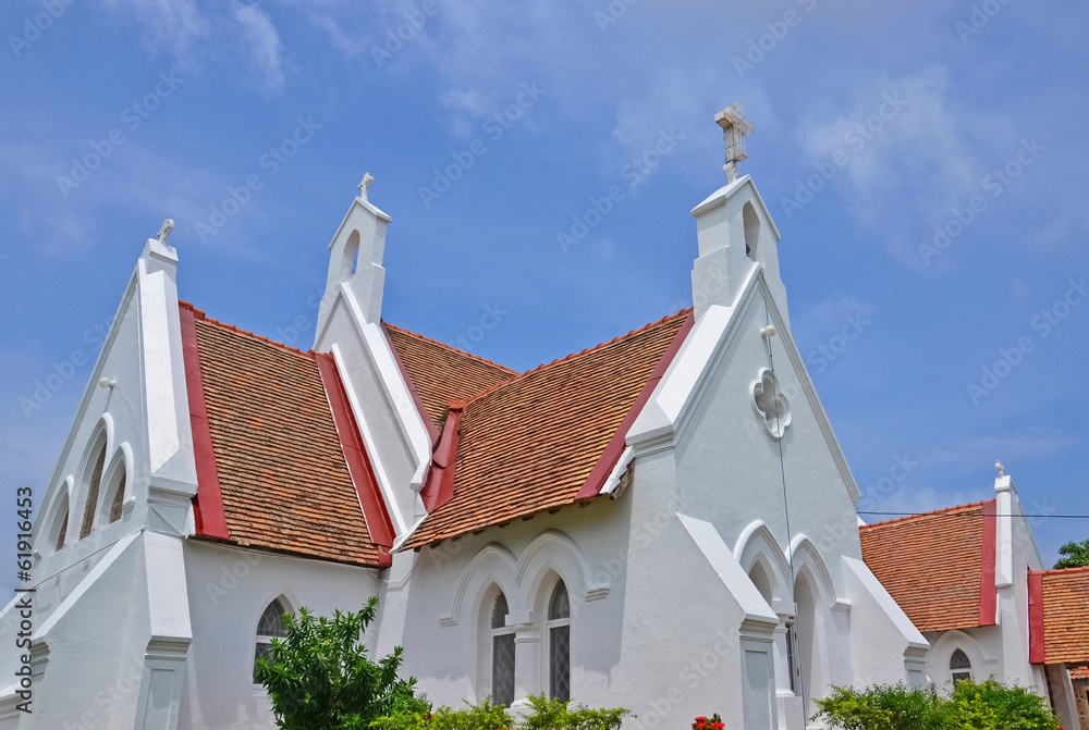Negambo AD 1850 Dutch St. Stephens Anglican Church