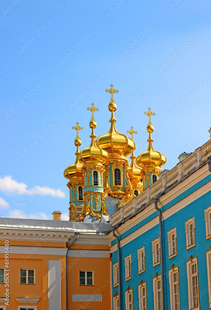 Orthodox church of Resurrection in the Catherine Palace