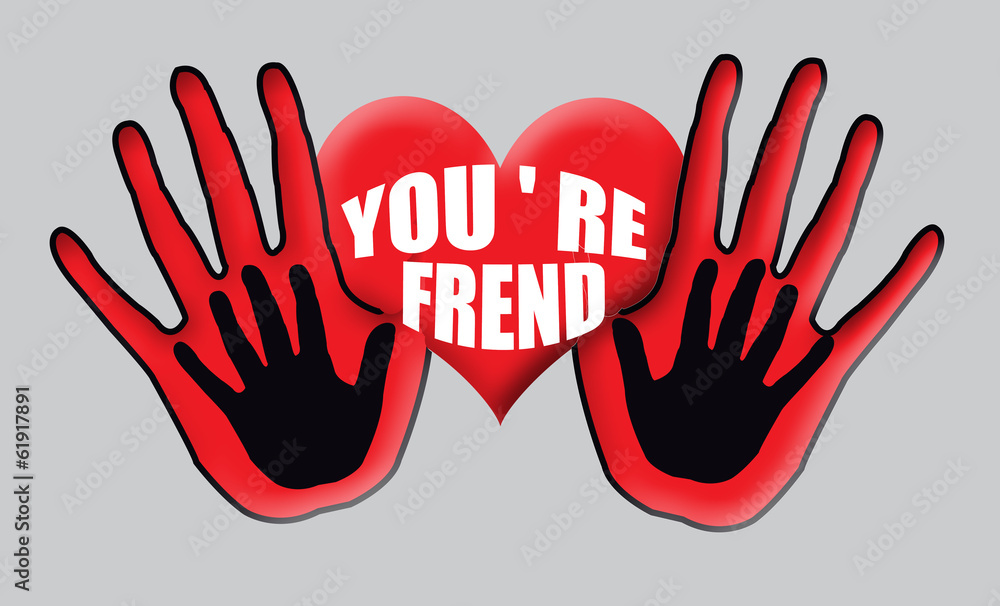 Fototapeta premium your frind