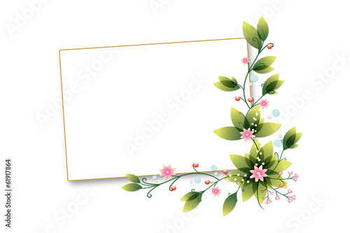 Photography Стилизованный фон с цветами