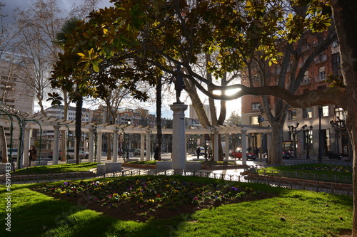 Parque en Logroño, España