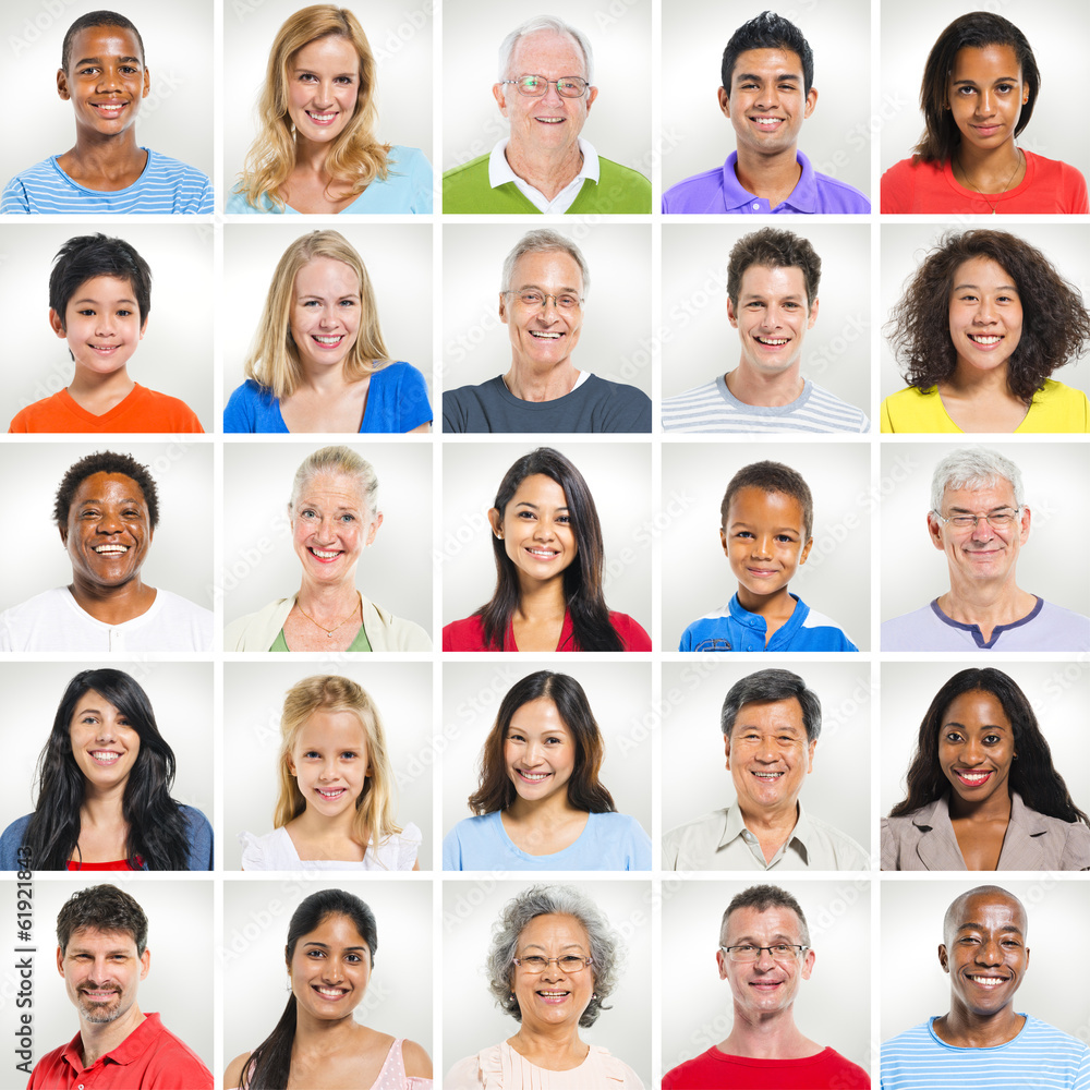 Multi-Ethnic World People Multi-Ethnic World People