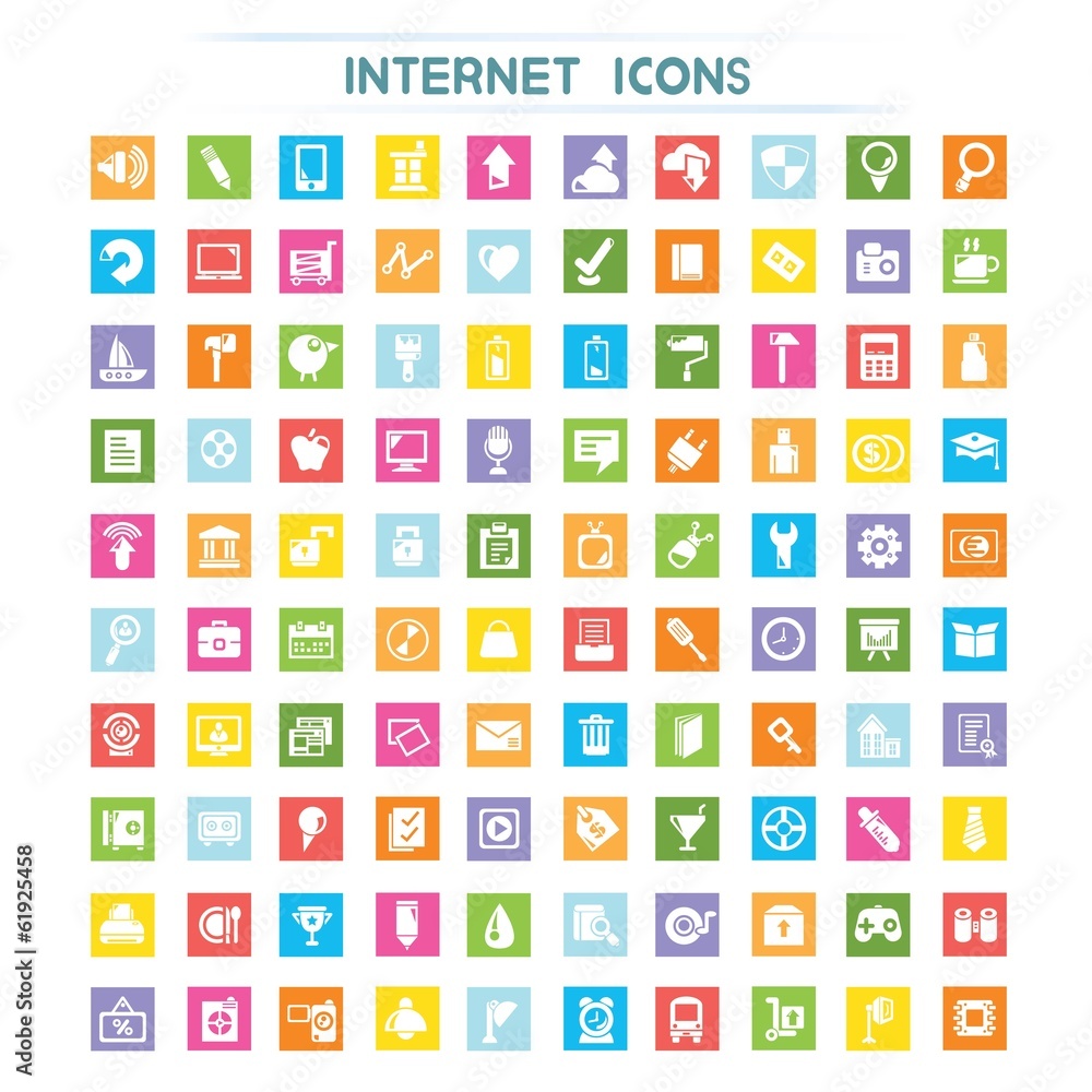 web, internet icons web, internet icons