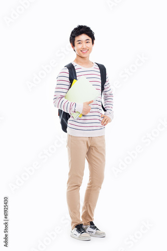 Young Asian student
