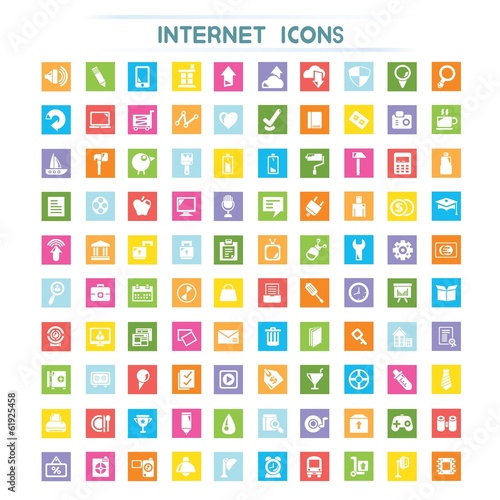 web  internet icons