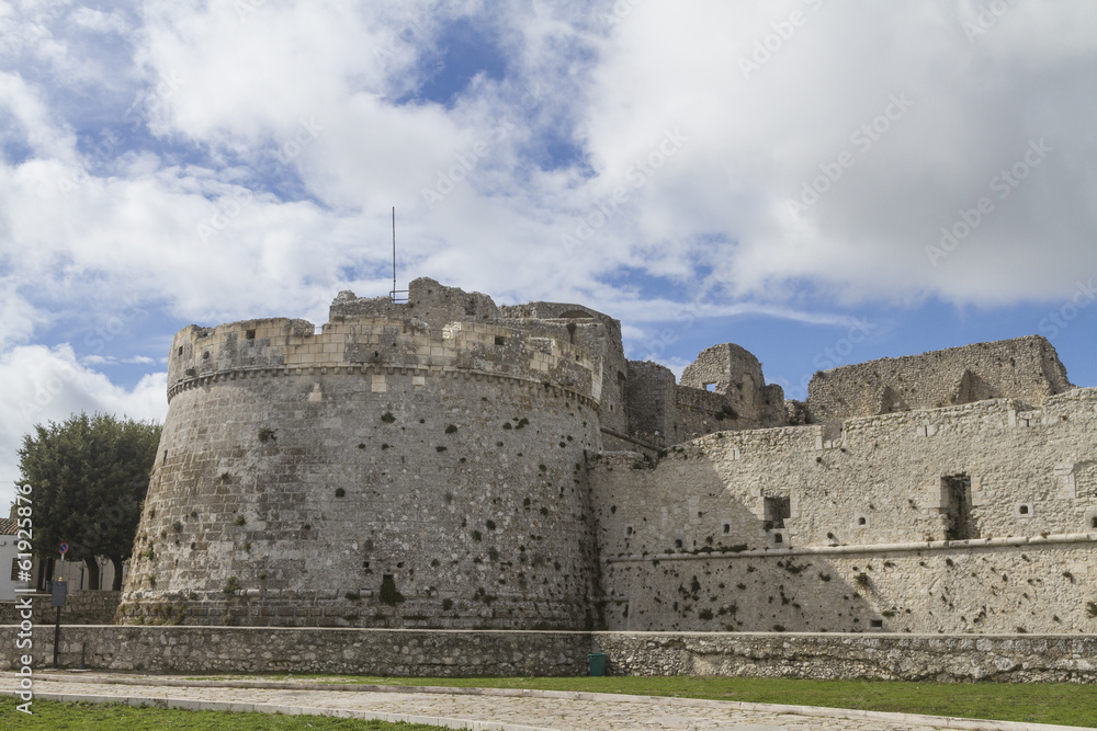 Naklejka premium Kastell in Monte Sant’Angelo