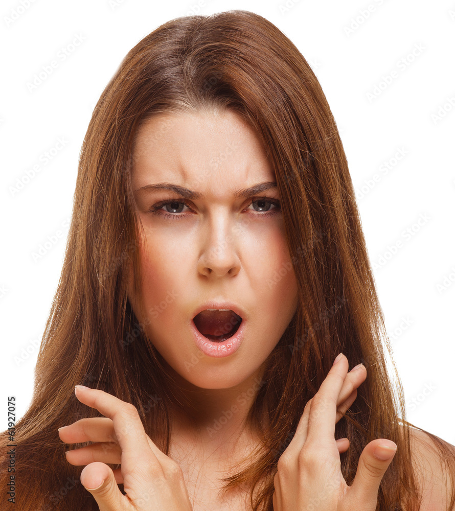 woman screams experiencing anger and frustration woman screams experiencing anger and frustration
