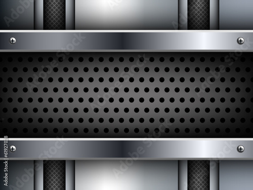 Abstract metal background