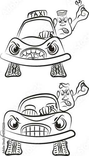 crazy driver - aggression on the road