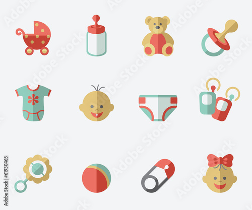 Baby icons