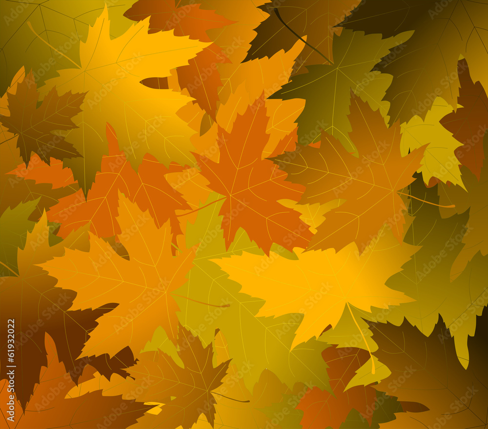Fototapeta premium Autumnal concept background