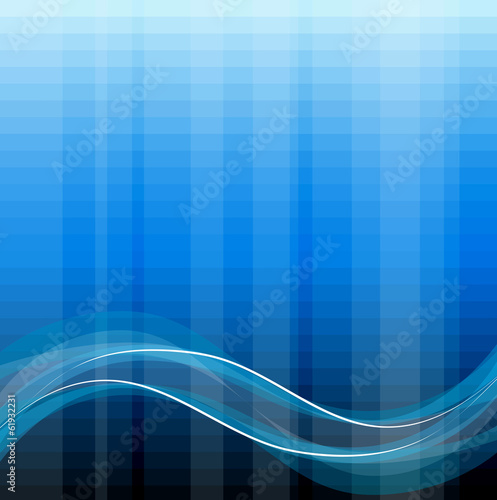 Blue abstract background