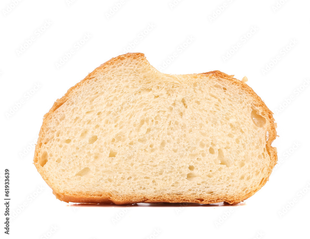 Piece of bread loaf.