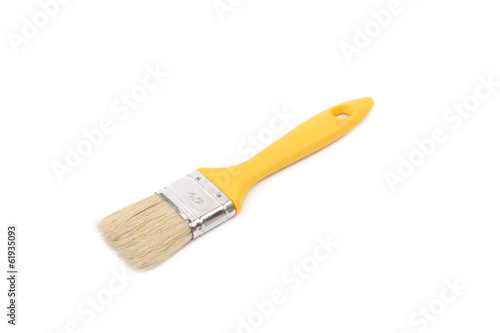 Wallpaper Mural Yellow paint brush. Torontodigital.ca