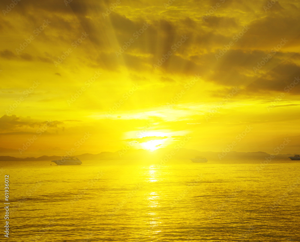 Obraz premium Sunset