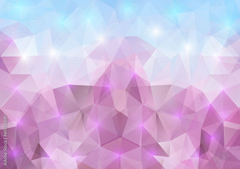 Abstract polygonal background