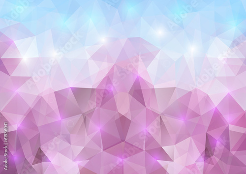 Abstract polygonal background