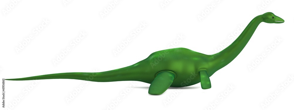 Fototapeta premium realistic 3d render of lochness monster