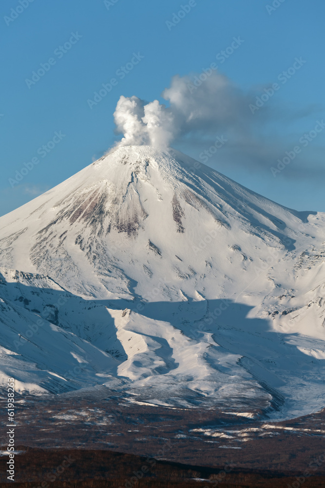 Landscape of Kamchatka: Avachinsky Volcano