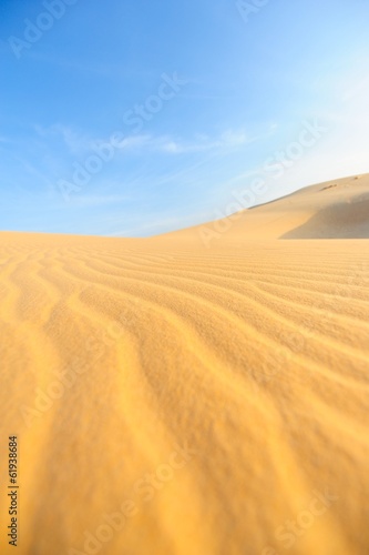 Sand Pattern on Sand Dune © karinkamon