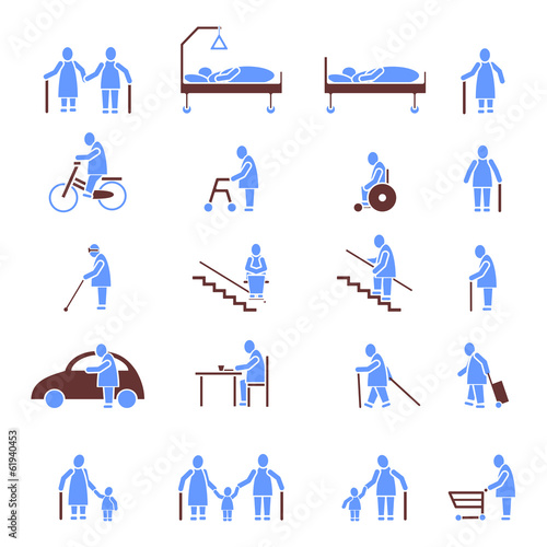 Icon Set Senioren