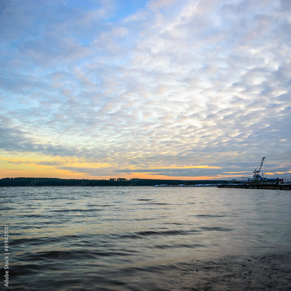 Naklejka premium clouds