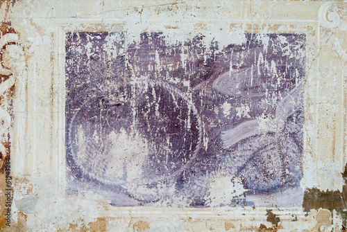 Affresco, sfondo con trama di muro antico