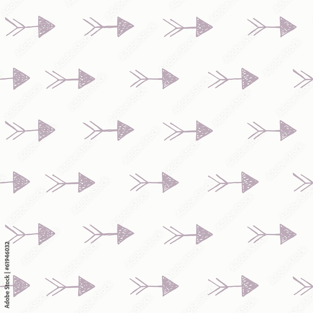 Seamless pattern with hand drawn arrows Seamless pattern with hand drawn arrows