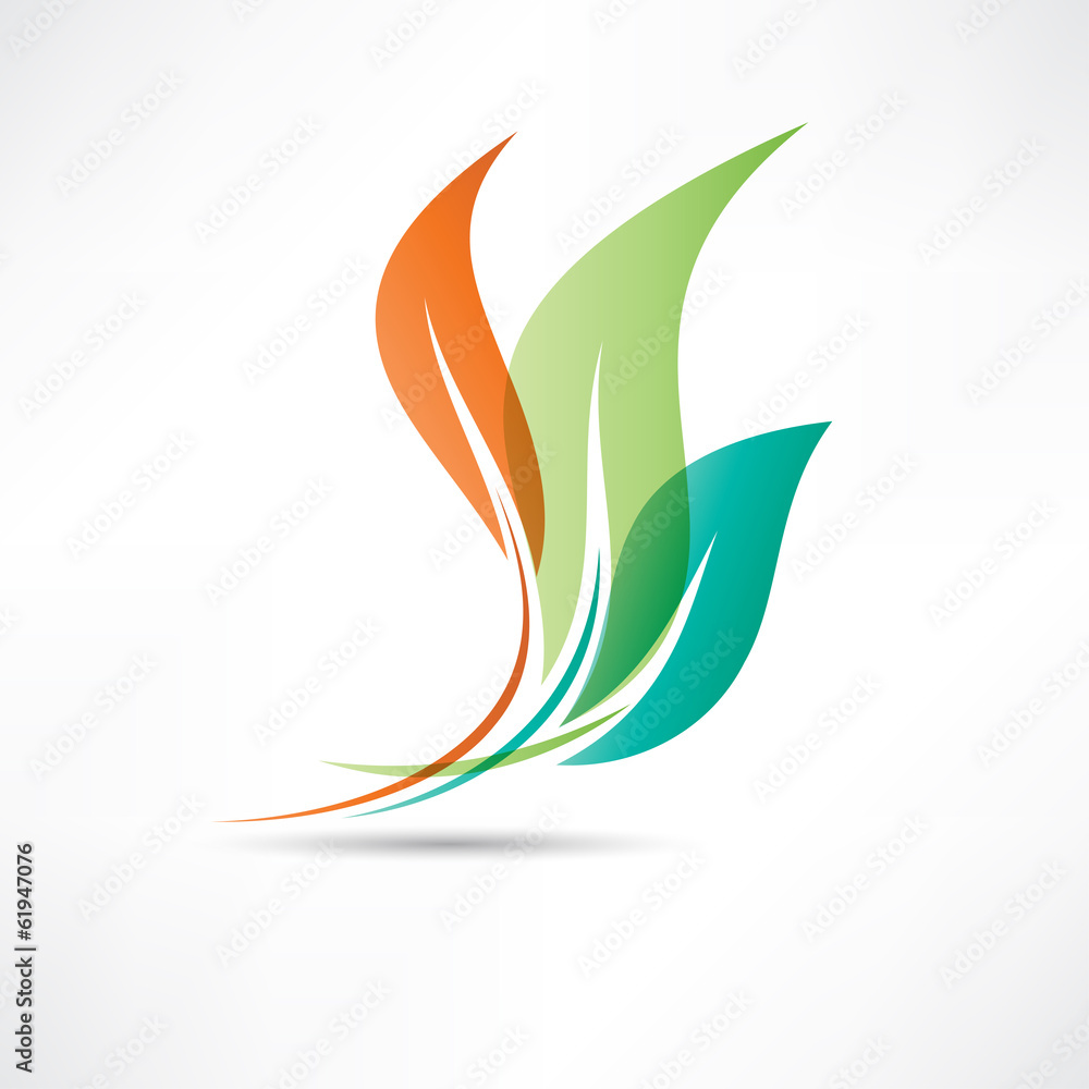 Obraz premium Colored leafs