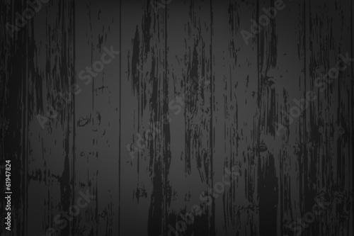 Black wooden textured background