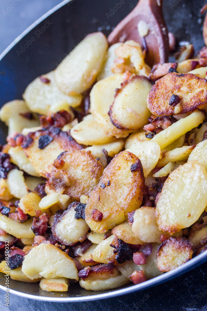 fried potatoes fried potatoes