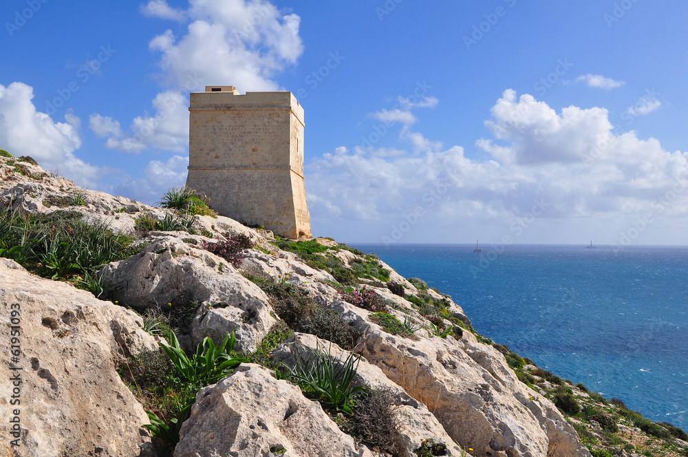 guarding tower,island Malta,europe