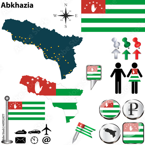 Map of Abkhazia