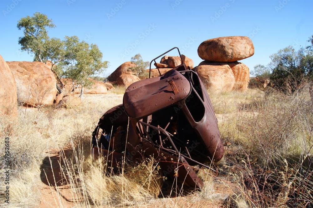 Obraz premium devils marbles