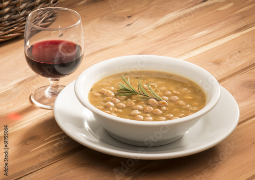 chickpeas soup