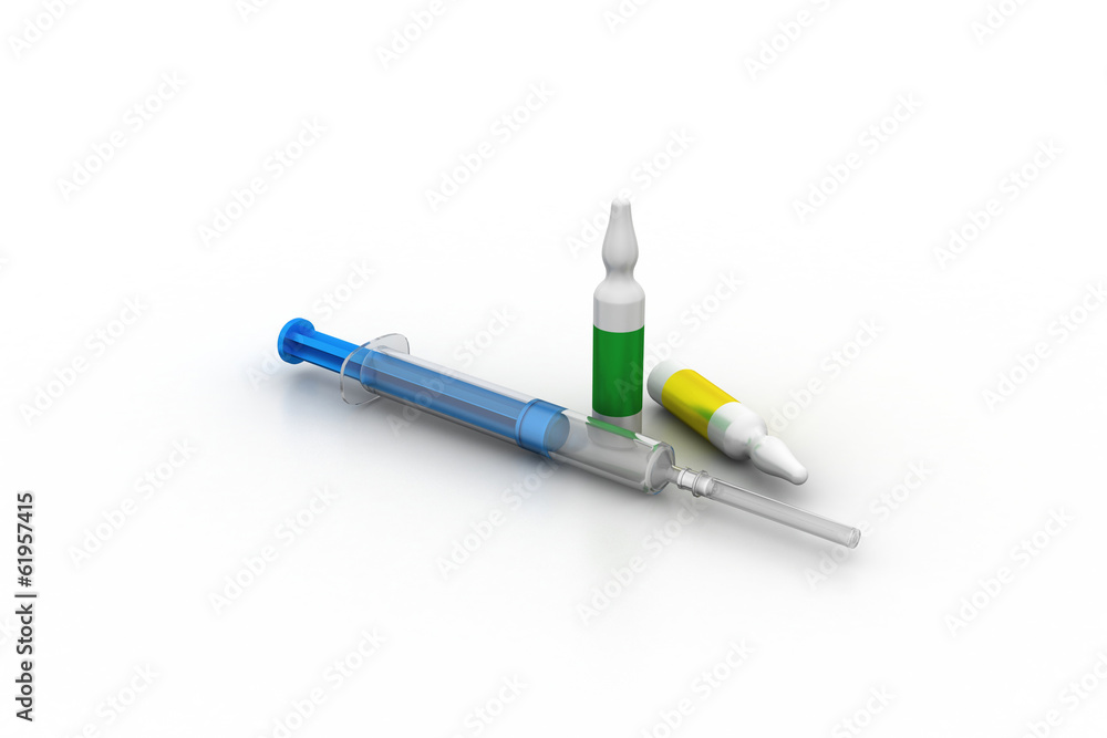 Ampoules and Syringe for Injection Ampoules and Syringe for Injection