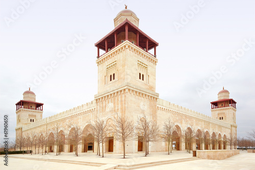 King Hussein Bin Talal mosque in Amman, Jordan