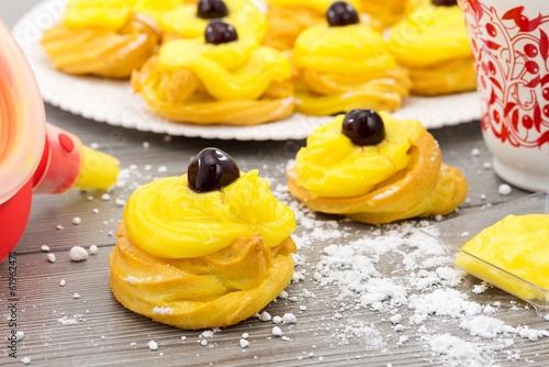 Zeppole di San Giuseppe photo