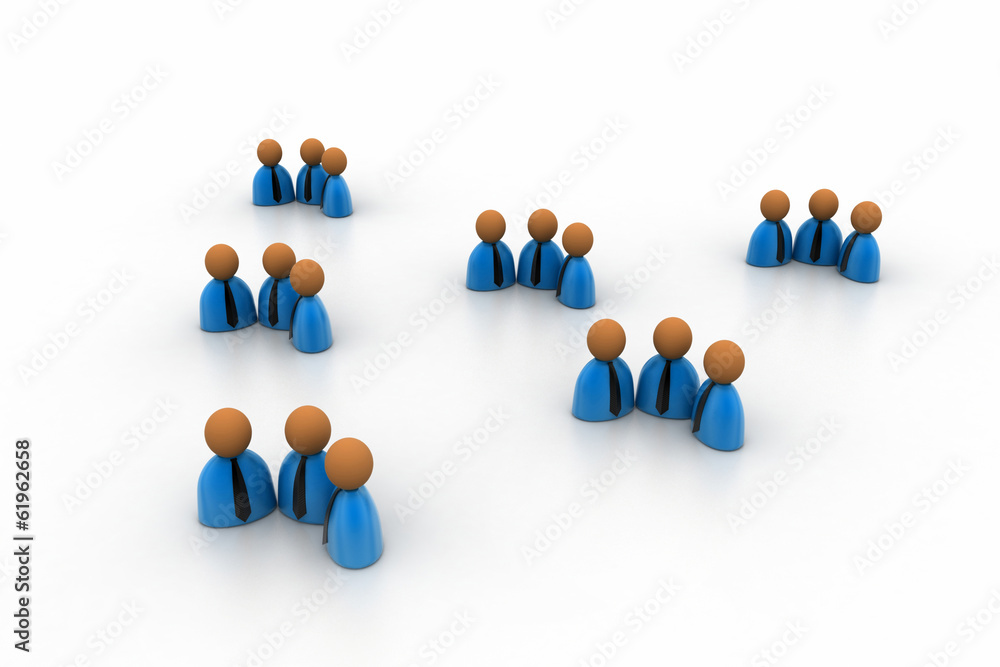 3d rendering business man icon 3d rendering business man icon