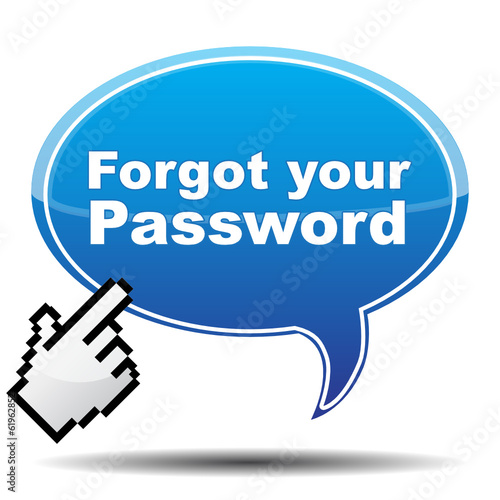 FORGOT YOUR PASSWORD ICON
