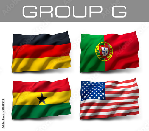 Brazil 2014 teams - Group G
