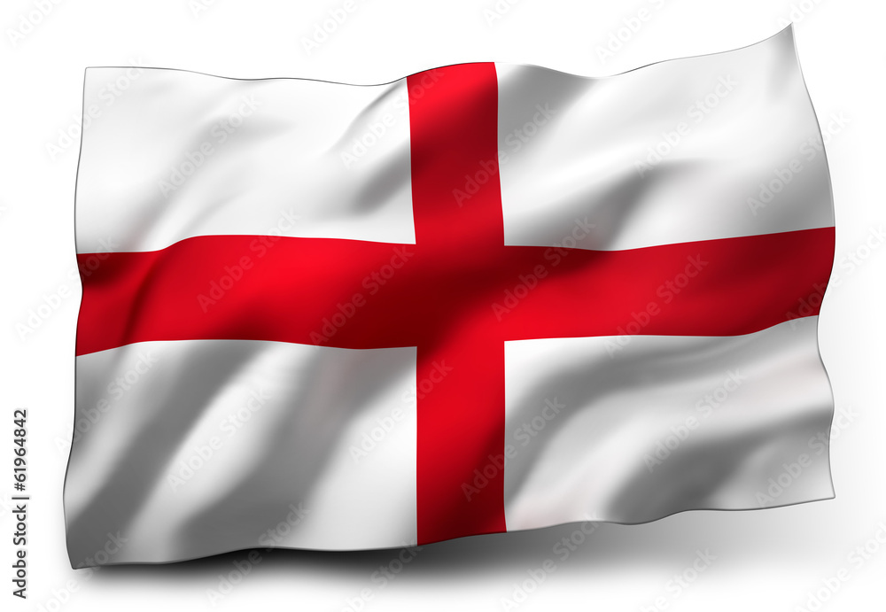 flag of England - obrazy, fototapety, plakaty 