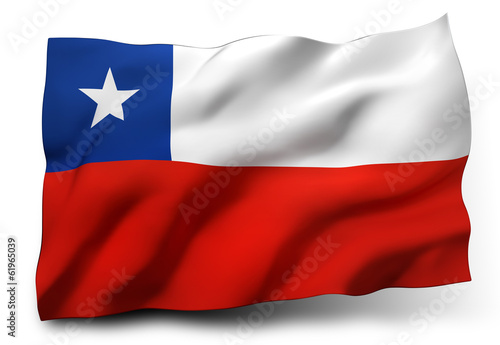Canvas-taulu flag of Chile