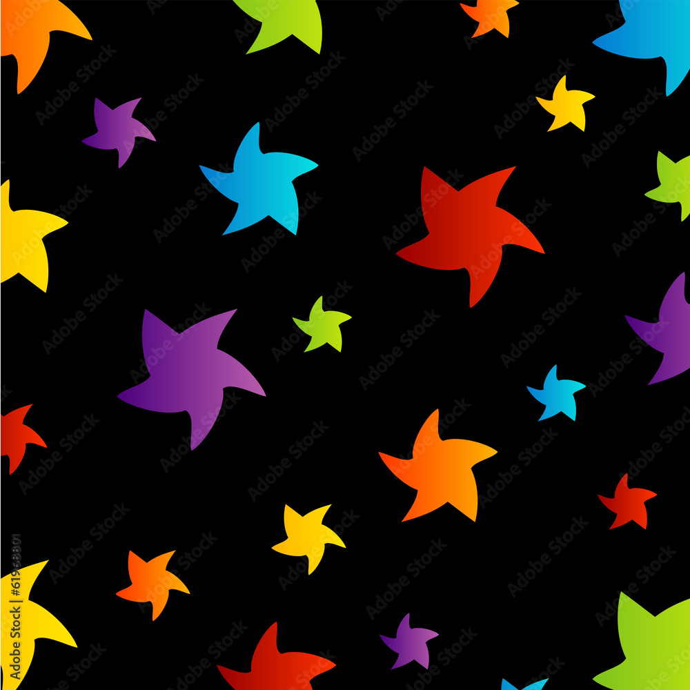 Fototapeta premium Colorful floral pattern background