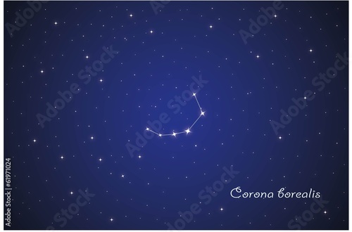 Constellation Corona borealis