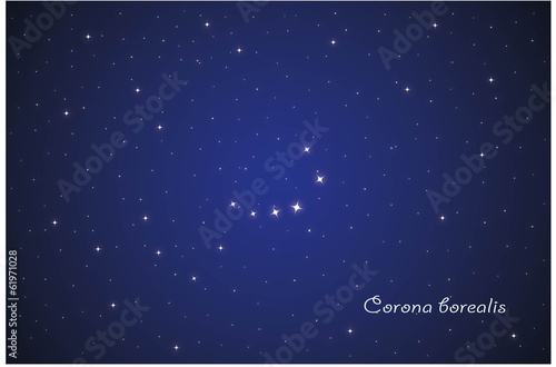 Constellation Corona borealis